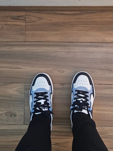 Customer photo review of COOPER River Blue Men's casual sneaker
