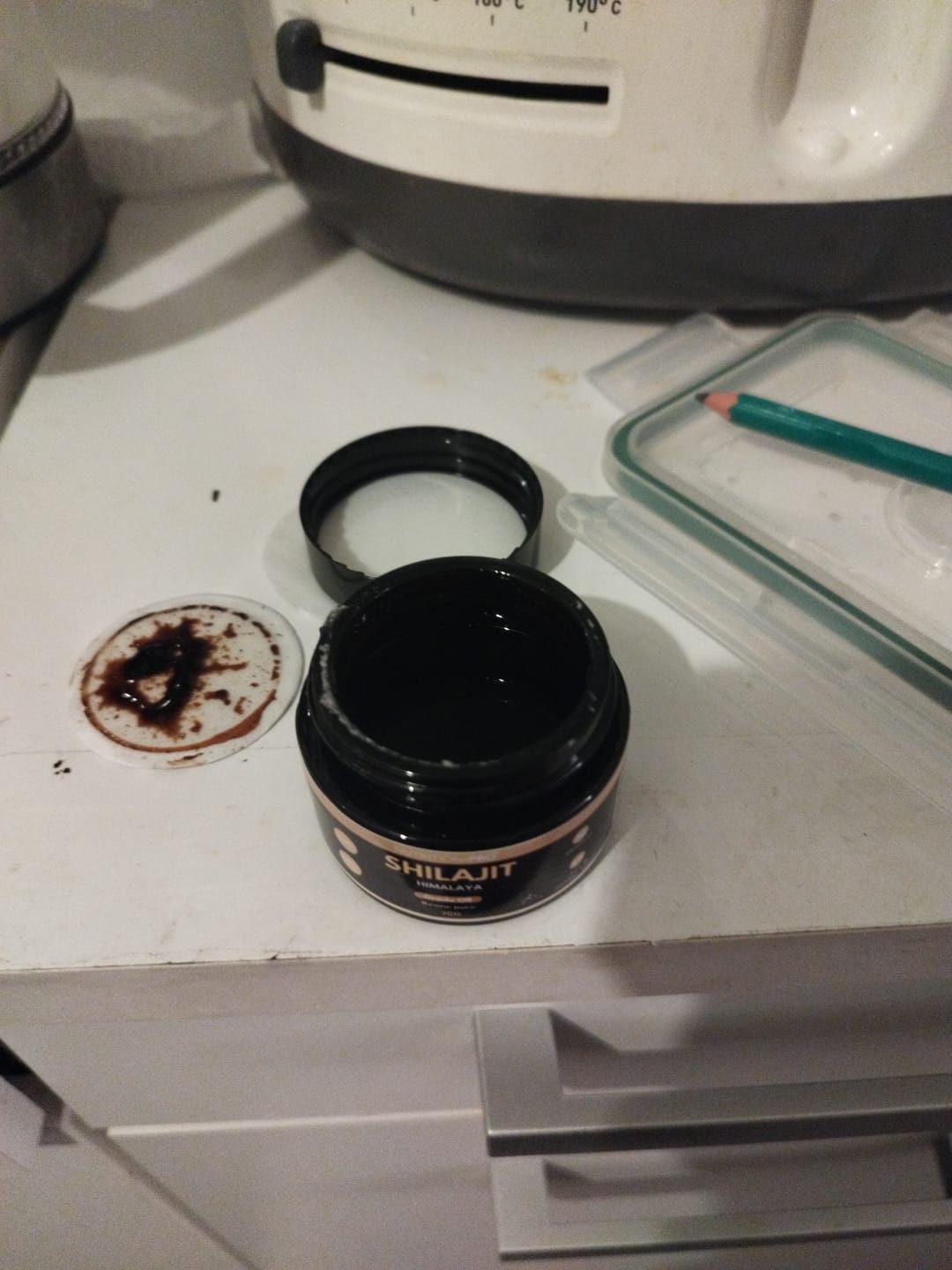 Customer photo review of SHILAJIT (RÉSINE PURE)
