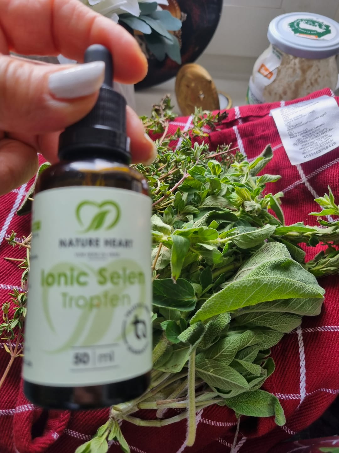 Customer photo review of Ionic Zink Tropfen