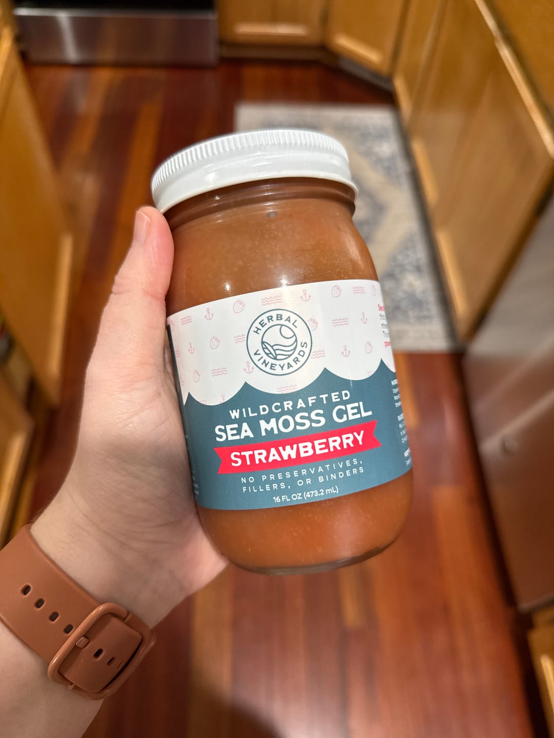 Customer photo review of Flavored Sea Moss Gel Trio Bundle