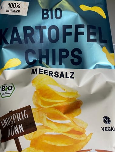 Customer photo review of Bio Riffel Chips Meersalz