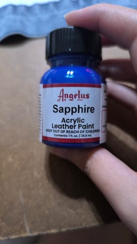 Customer photo review of Pintura Angelus Sapphire