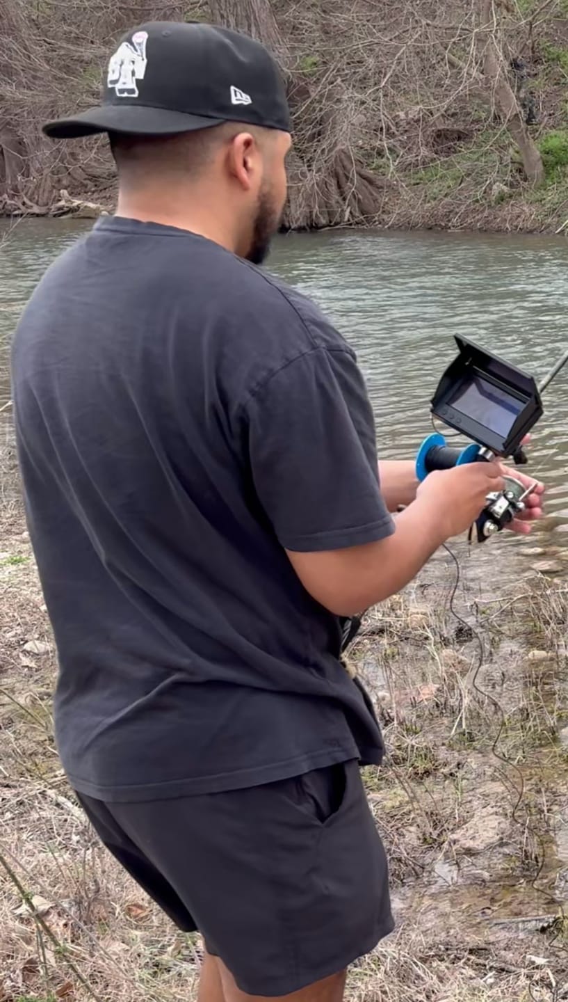 Customer photo review of Colitt - Underwater Fishing Camera