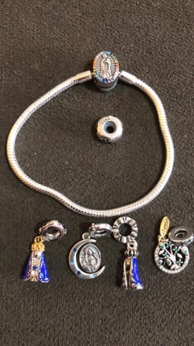 V. O. review of 925 Sterling Silver Nossa Senhora Aparecida Charm image 1 out of 1