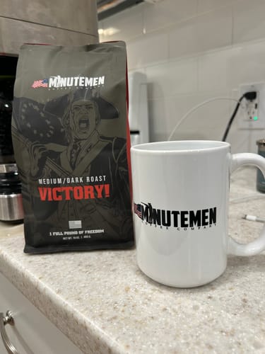 Customer photo review of Come and Take It White glossy mug