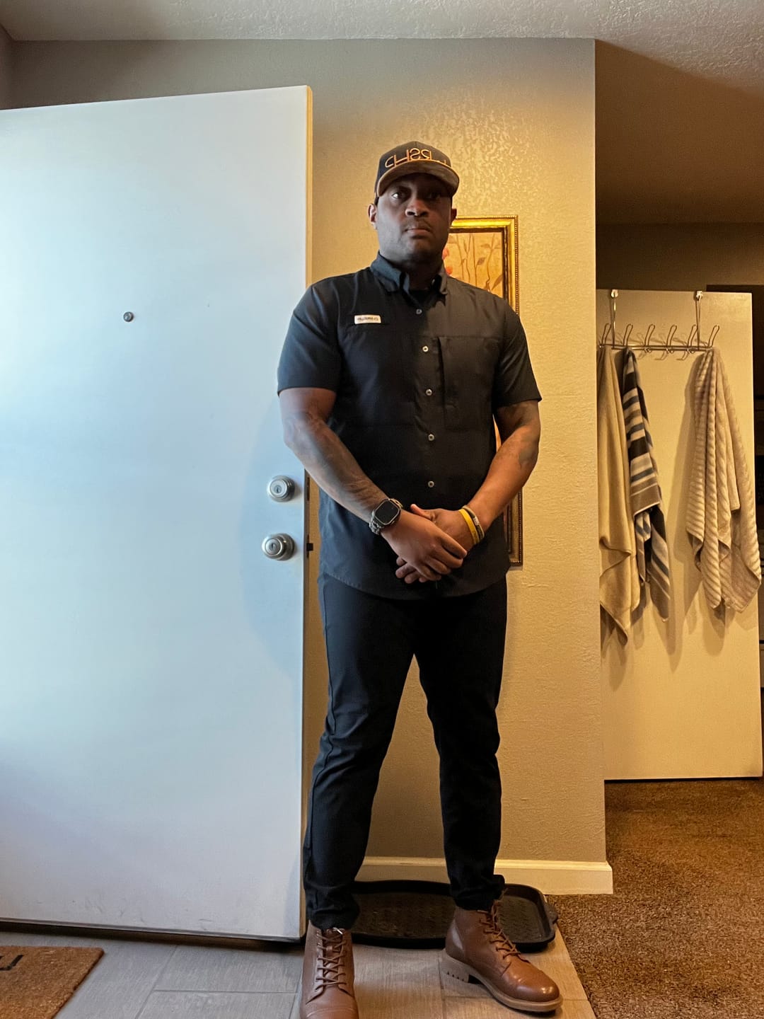 Customer photo review of WRSHP - Mocha Suede Snapback