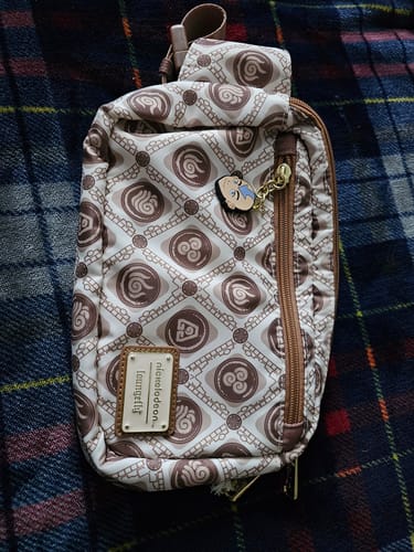 Customer photo review of Loungefly Nickelodeon Avatar: The Last Airbender Nylon Sling Bag