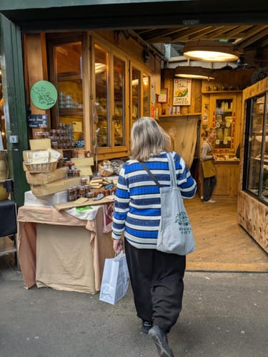 Customer photo review of The College Cardigan