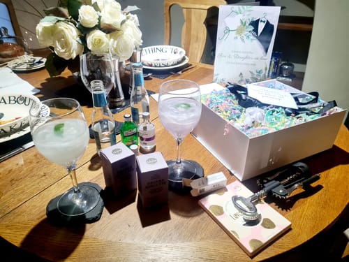 Customer photo review of Custom Personalised Gift Box