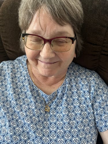 Customer photo review of To My Wife - Forever Love Necklace Gift Set - SS568