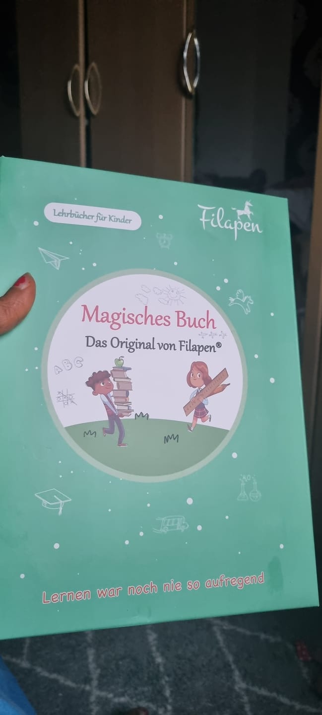 Customer photo review of Filapen® 5 Magische Übungshefte für Kinder - Wiederverwendbar - Inkl. Stift und Minen