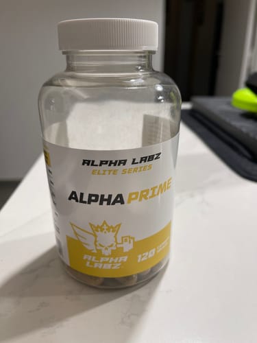 Customer photo review of Alpha Labz - Alpha Prime