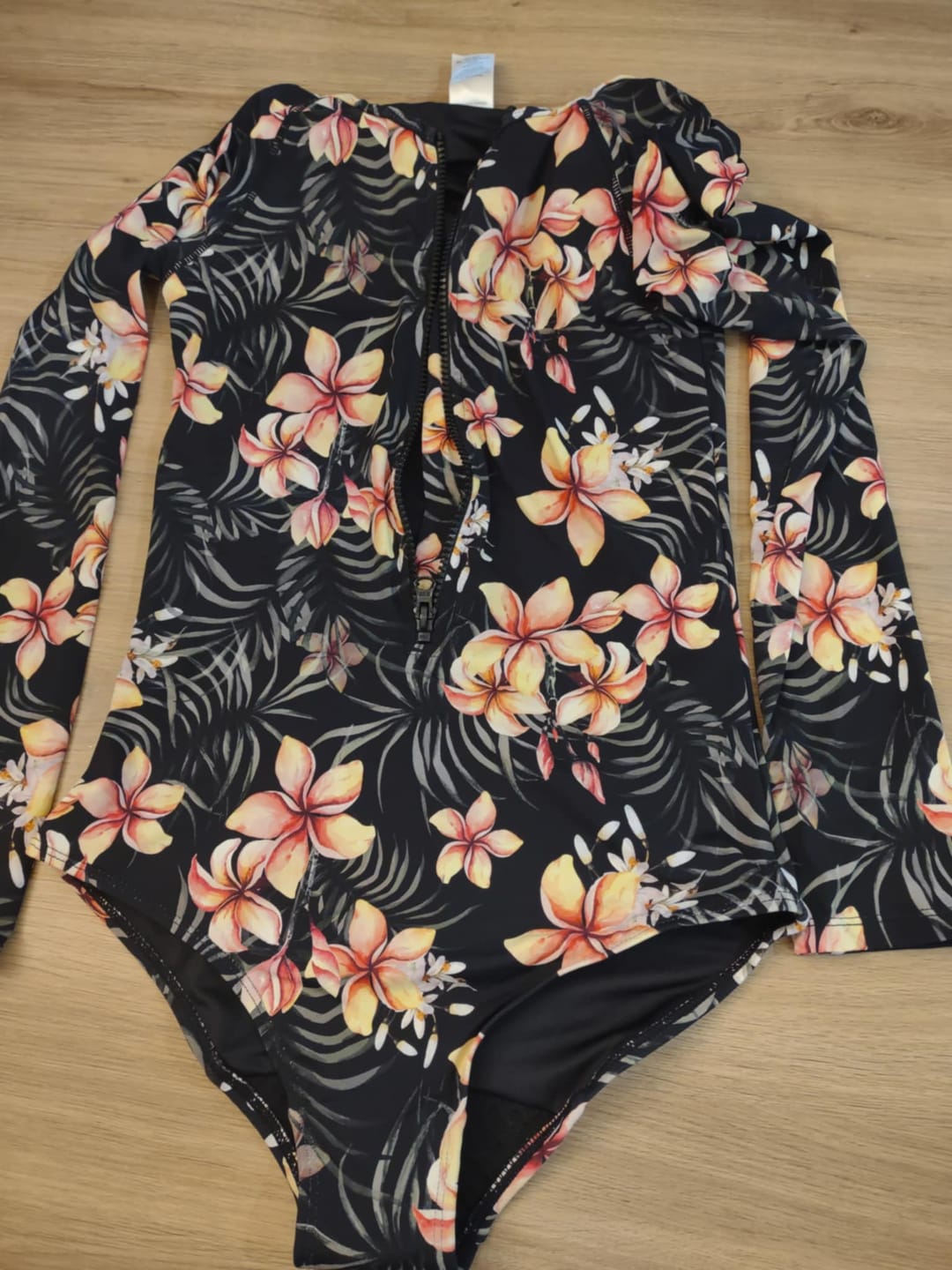 Customer photo review of Layla Teen Long Sleeve One Piece Period Swimsuit