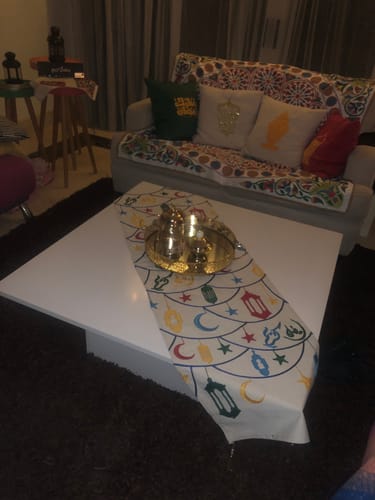 Customer photo review of ترابيزة قهوة 100×100سم - LOG368