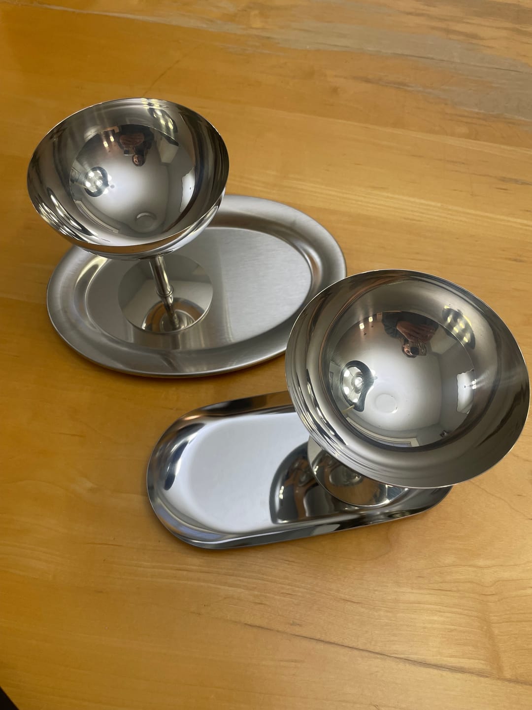 Customer photo review of Minimalism Steel Tray