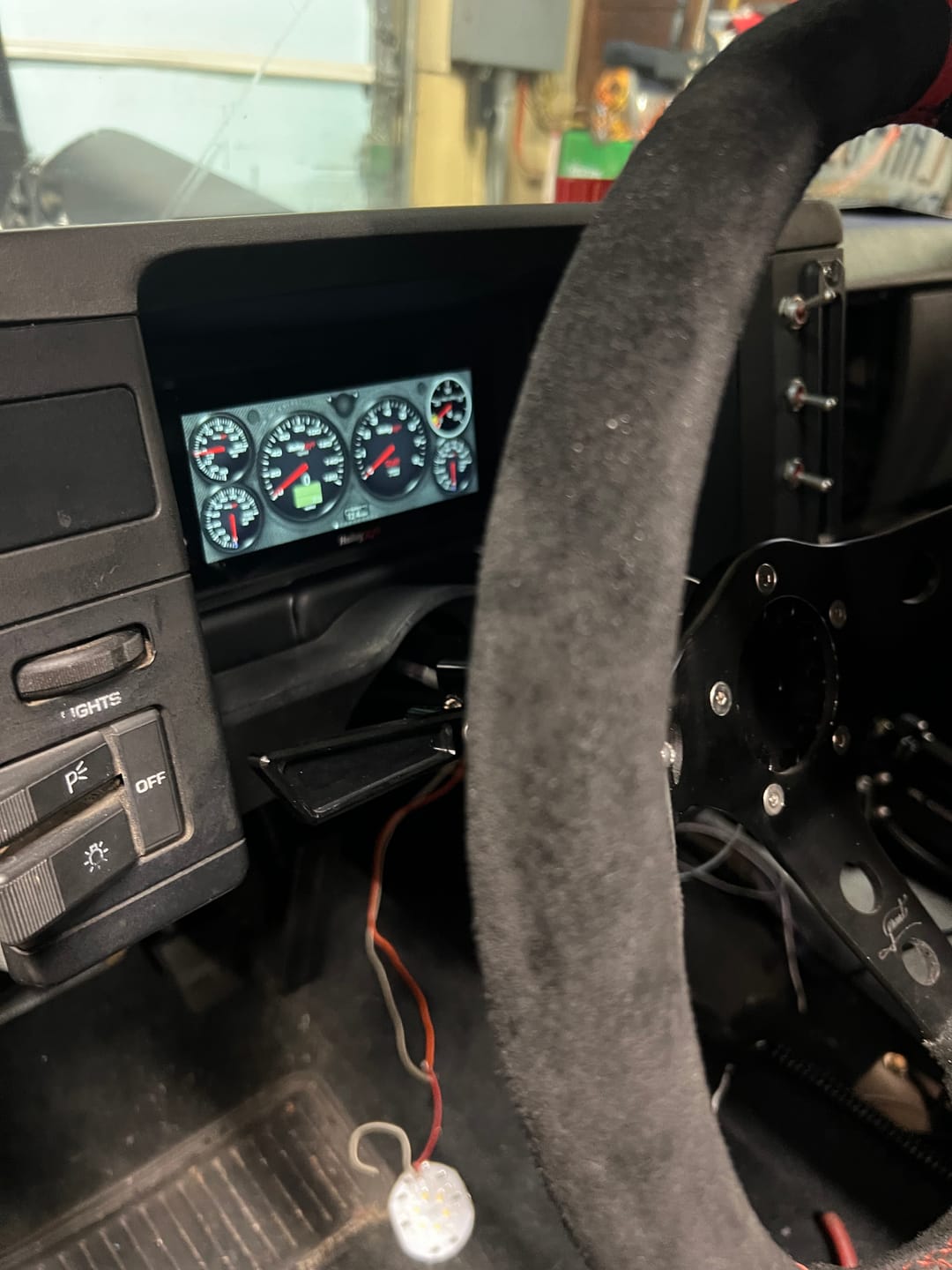 Customer photo review of Motion Raceworks Billet Aftermarket Turn Signal Switch 15-140