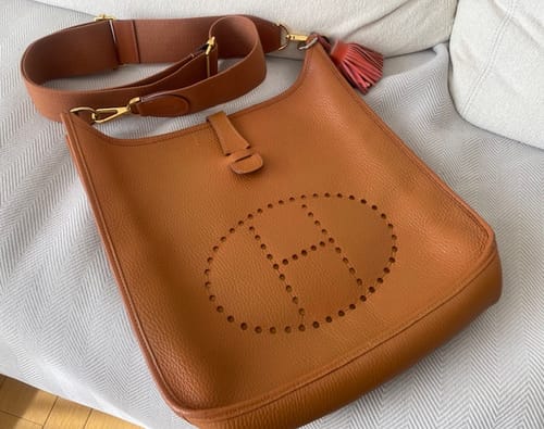 Customer photo review of With Me　ショルダーストラップ　5cm幅/ゴールド金具