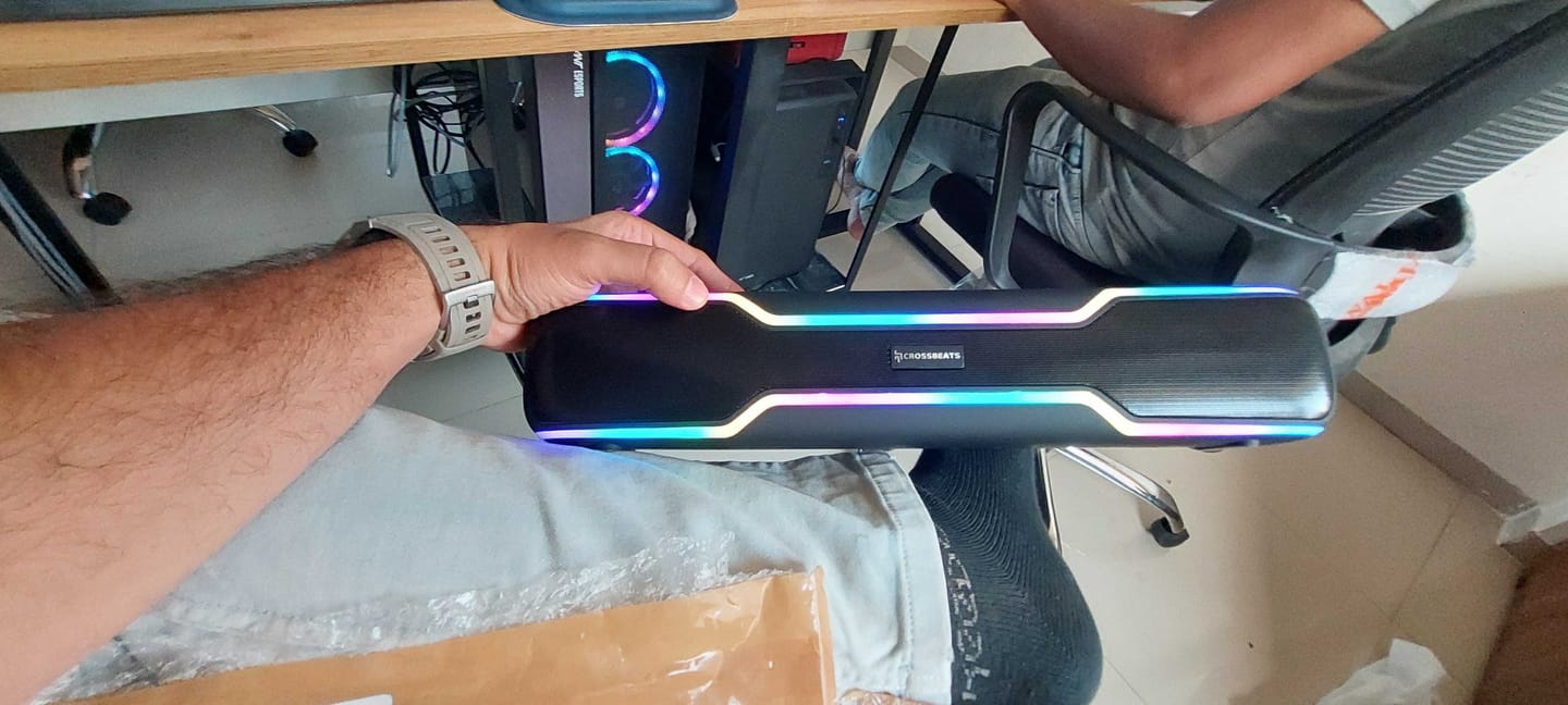 Customer photo review of Blaze B50 Soundbar