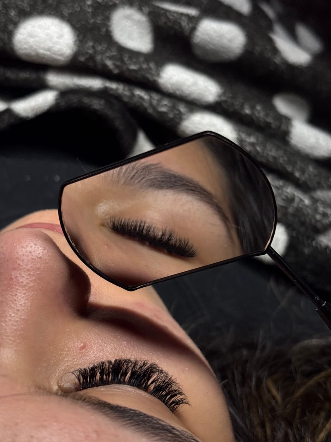 Customer photo review of Cashmere™ Fauxmink Lashes 0.07MM