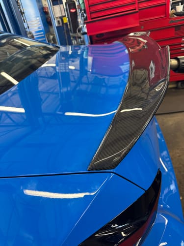 Customer photo review of G42/G87 PSM High Kick Carbon Fiber Spoiler - 2 Series/M2