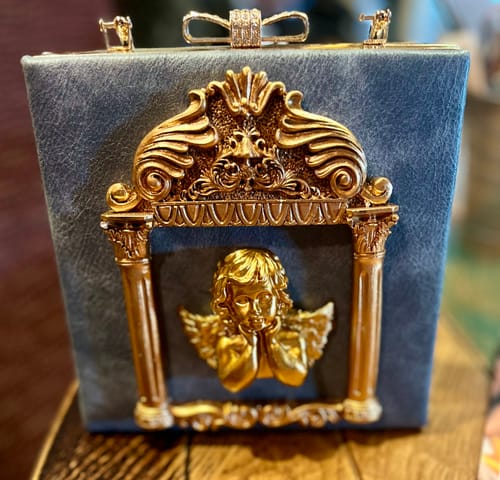 Customer photo review of Renaissance angel inspired bag