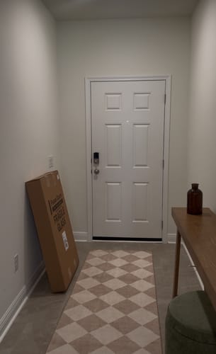 Customer photo review of Clear 4 Lite Glass and Frame Kit (Half Lite)