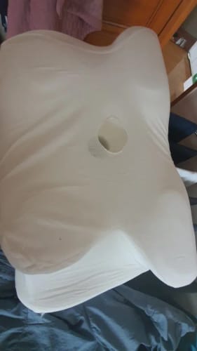 Customer photo review of Premium Pain Relief Pillow™