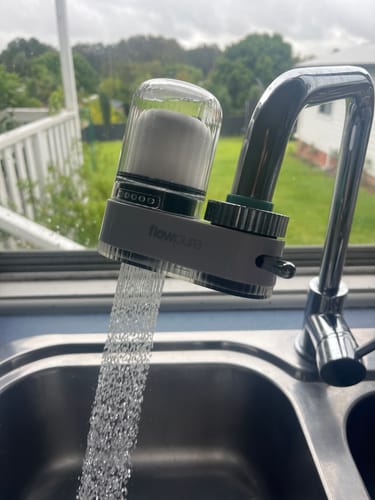 Customer photo review of FlowPure Tap Water Filter