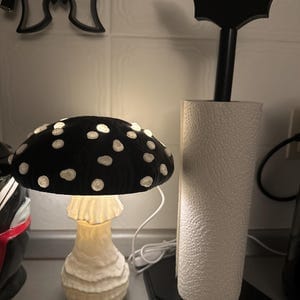 Customer photo review of Amanita Pilz Lampenschirm-Kit