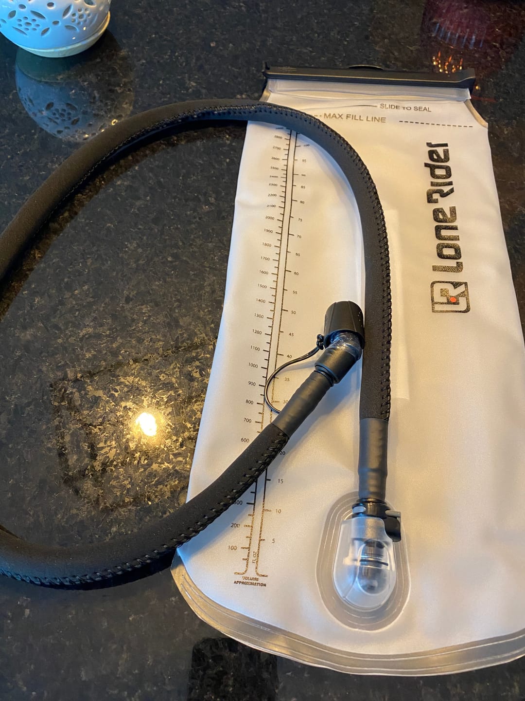 Customer photo review of Hydration Bladder 3L