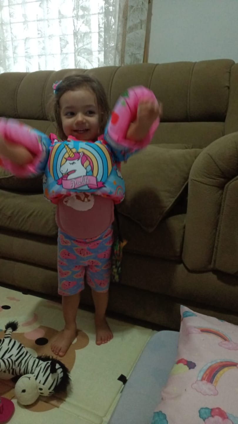 Customer photo review of Colete Salva-Vidas Infantil Homologado