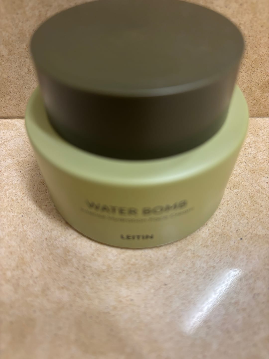 Customer photo review of Water Bomb Face Cream