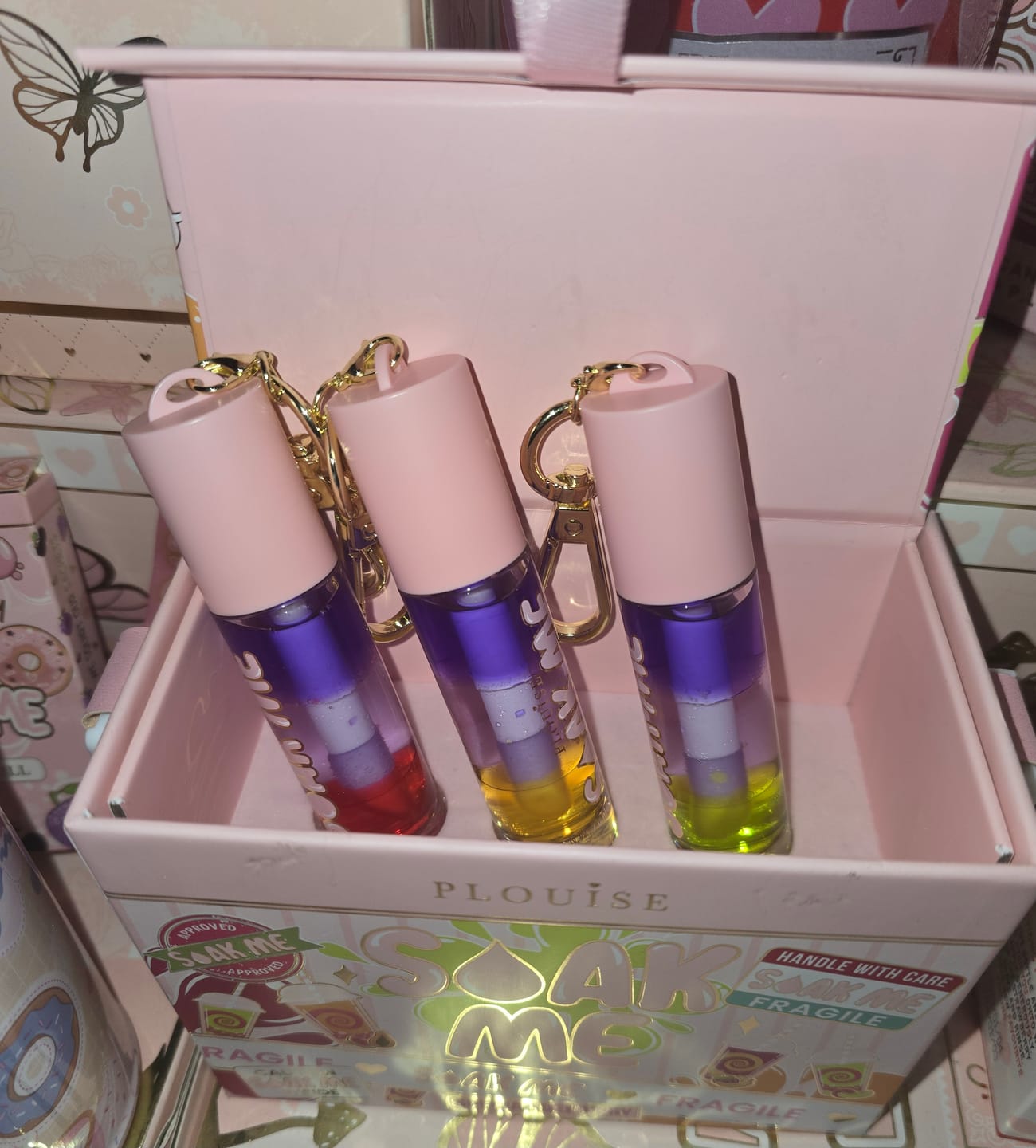 Customer photo review of P. Louise Soak Me Lip Oil