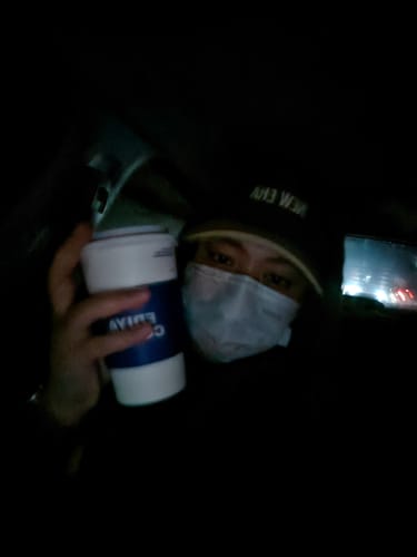 Customer photo review of 9FORTY A-Frame Golf Duck Canvas Olive Snapback