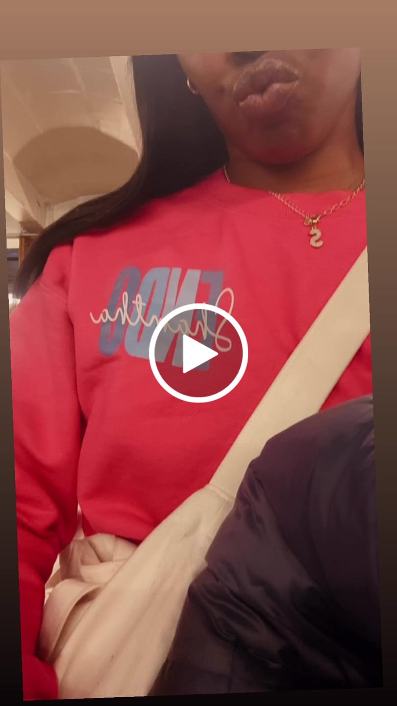 Customer video review of Personalized Sweatshirt | Blue or Pink Certifications