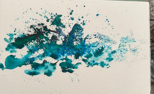 Customer photo review of SketchBox Signature Watercolor Powder