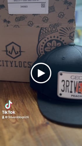 Customer video review of Georgia Plate Hat