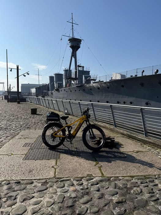 Customer photo review of T7 Full Suspension Mountain E-bike