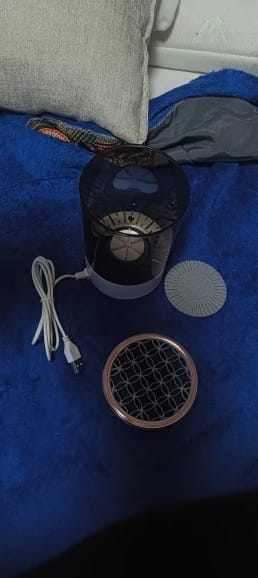 Customer photo review of Electric Makeup Brush Cleaner And  Dryer Machine