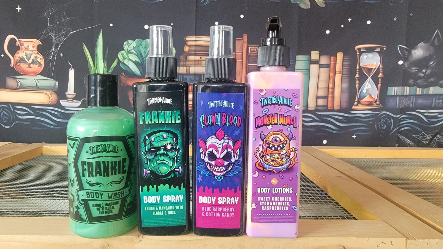 Customer photo review of Clown Blood Body Spray