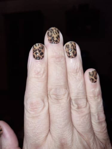 Kundenbewertung mit Foto zu UV Gel: Cheetah Magic