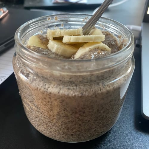 Customer photo review of Whey Protein Isolate with Organic Vanilla