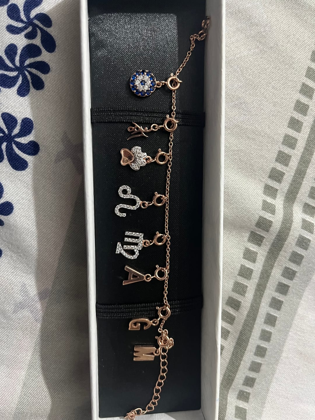 Customer photo review of Charms Bracelet
