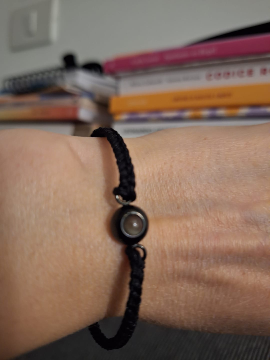 Customer photo review of Bracciale con foto personalizzato