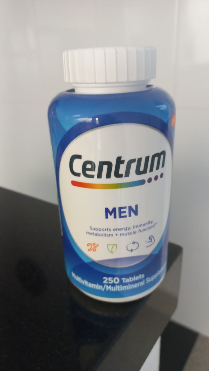Customer photo review of Centrum Silver - Multivitamina para Homens acima de 50 anos (275 Caps)