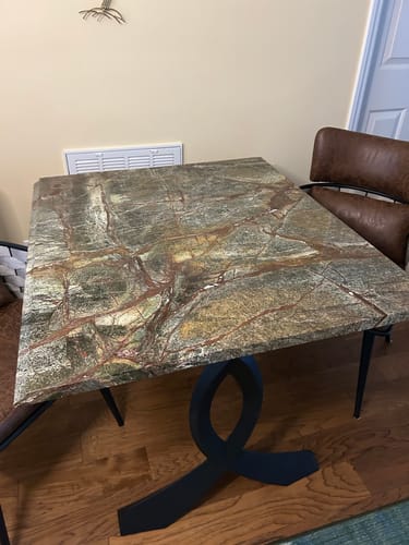 undefined review of 418 Curva 28" Dining Table Curved Legs image 1 out of 3