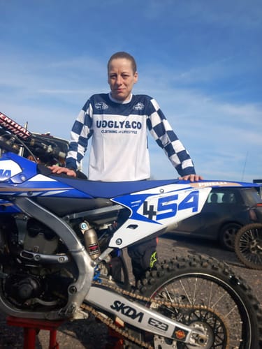 Customer photo review of Chequered MX JERSEY