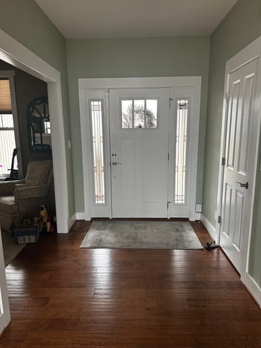 Customer photo review of Portland Glass and Frame Kit (Full Sidelite)