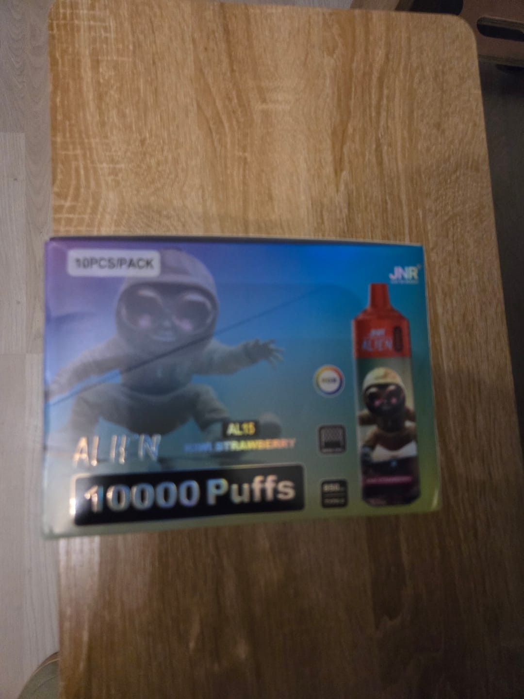 Customer photo review of JNR Alien 10000 (Box of 10)
