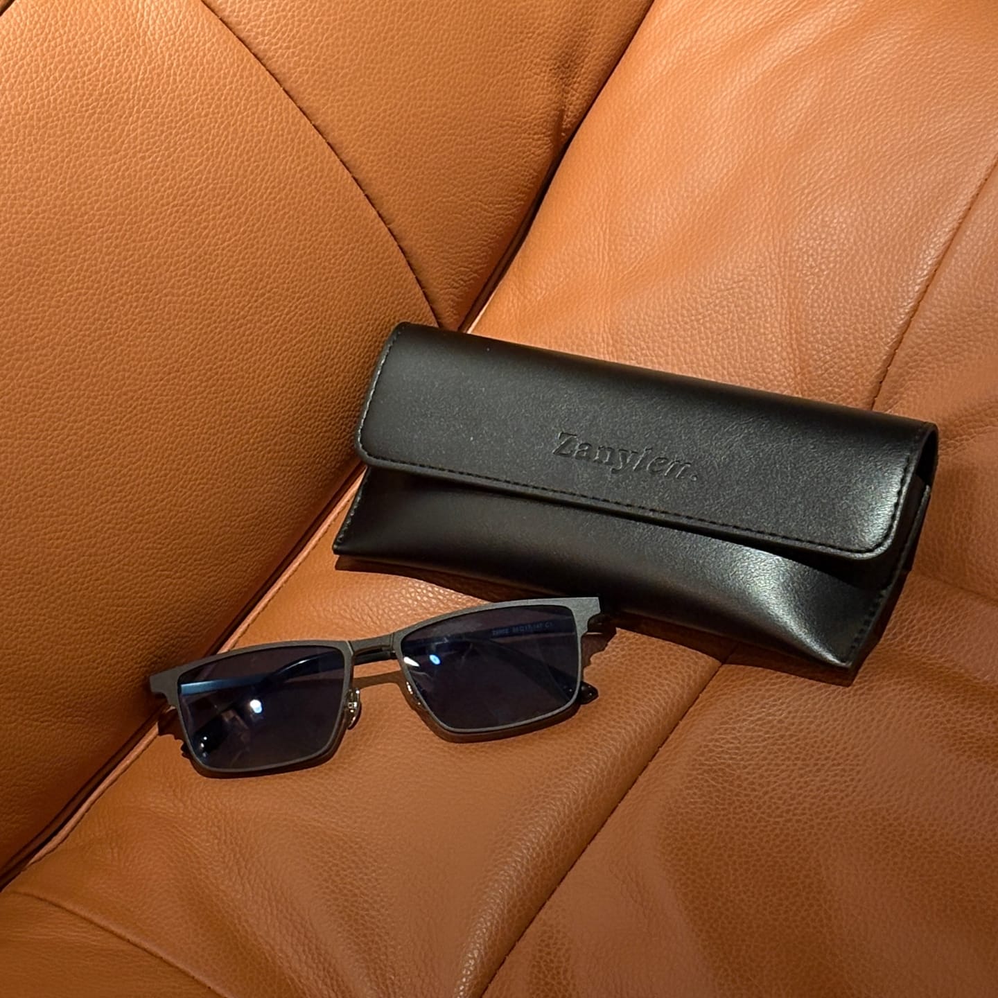 Customer photo review of Jensen | Magnetic Clip-on Eyeglasses Sunglasses | ZanyLen Best Sellers